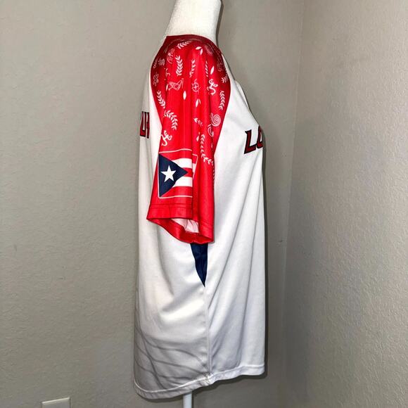 Sportswear Unlimited Heritage Jersey Men Medium White Los White Sox Puerto Rican - Picture 3 of 7